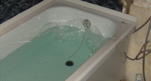 Установкой акрилового вкладыша | Алупка